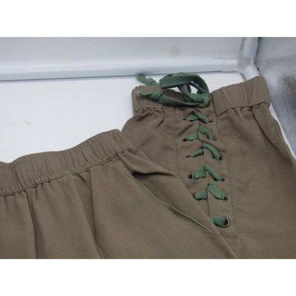 DO+BE Women’s Drawstring detailing Tencel Joggers, Size L, Olive - Picture 5 of 12